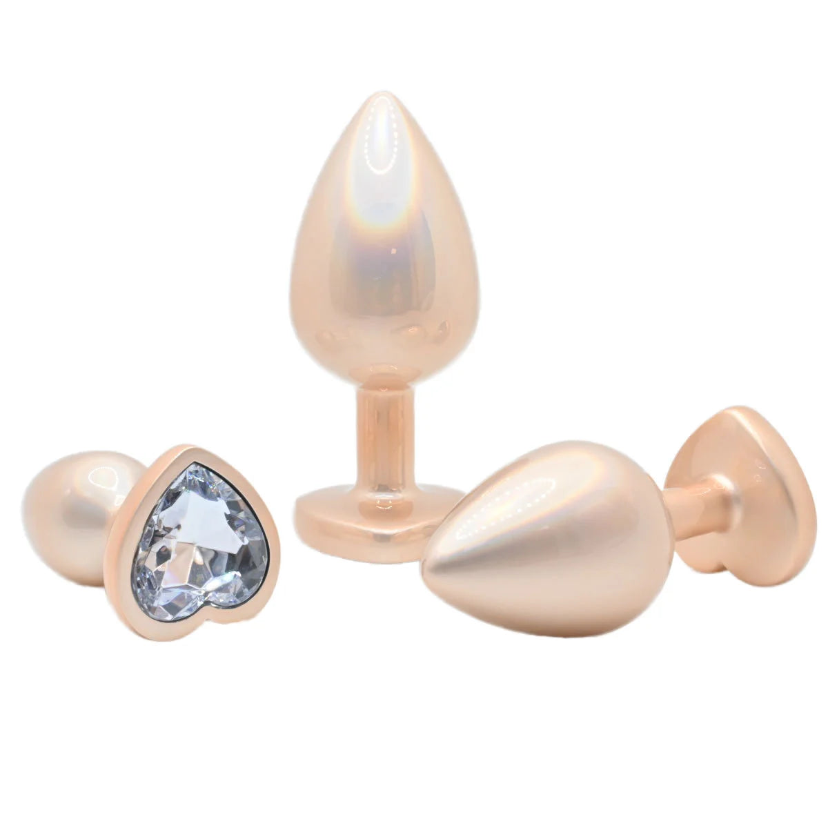 Corazón Secreto – Plug Anal con Joya (Talla M)