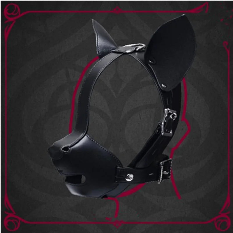 BDSM K9 Bondage Kit Capucha para perro
