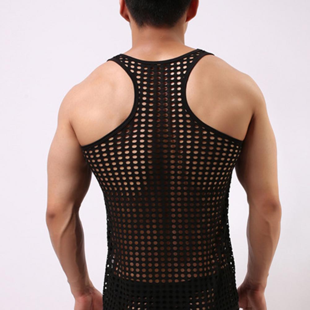 camisas transparentes de malla