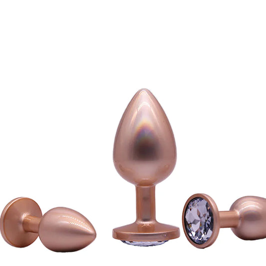Corazón Secreto – Plug Anal con Joya (Talla M)