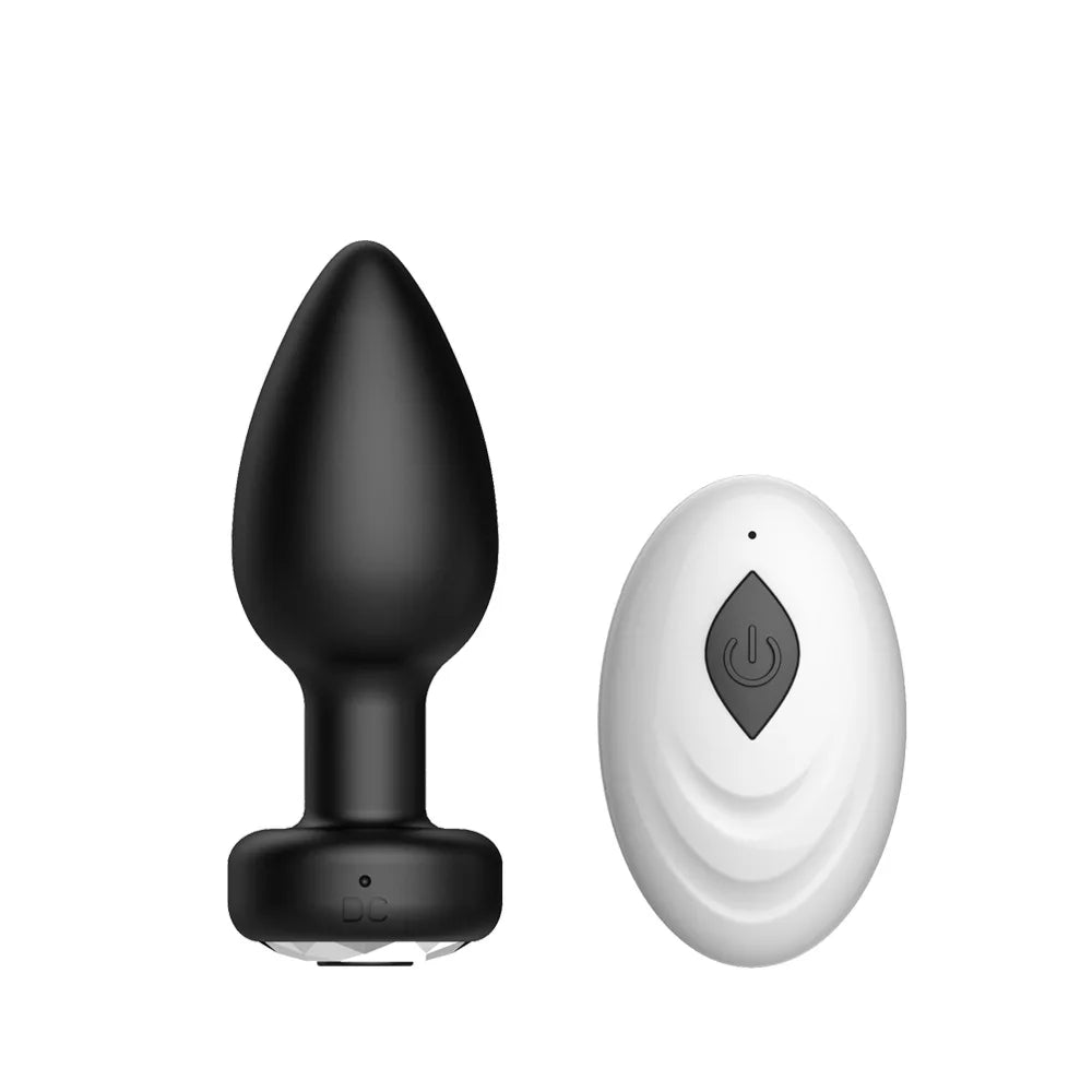 Corazón Secreto – Plug Anal con Joya (Talla M)
