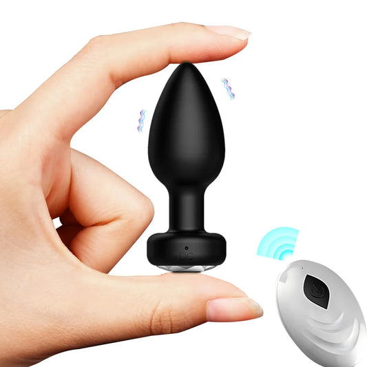 Corazón Secreto – Plug Anal con Joya (Talla M)