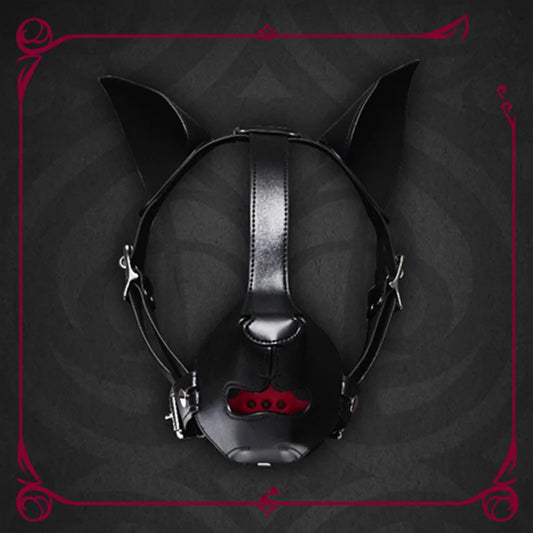 BDSM K9 Bondage Kit Capucha para perro